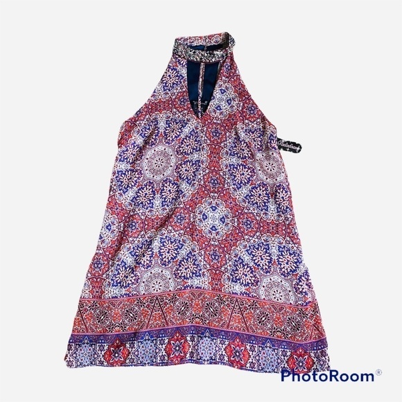 Xtraordinary Embellished Choker Neck Shift Dress size M - Picture 3 of 6